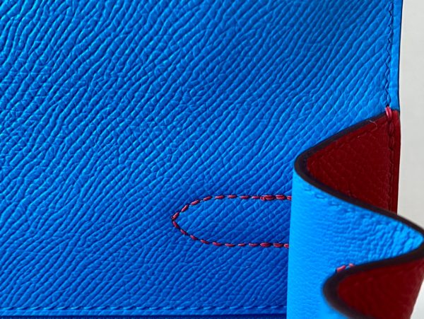 Kelly HSS 28 Epsom Rouge de Coeur(S3) and Rose Extreme(I6) and Blue Zanzibar(B3) Palladium Hardware - Image 7