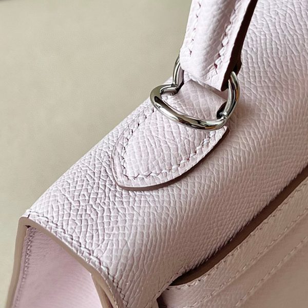 Kelly 25 Epsom Mauve Pale (09) Palladium Hardware - Image 3