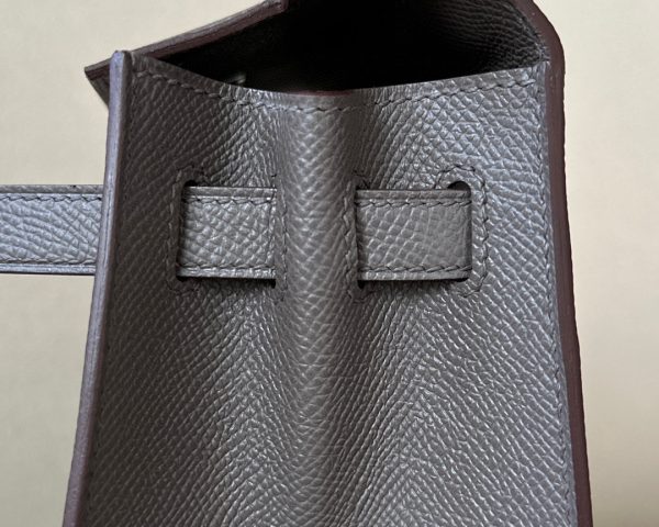 Kelly 25 Epsom Etain (8F) Palladium Hardware - Image 3