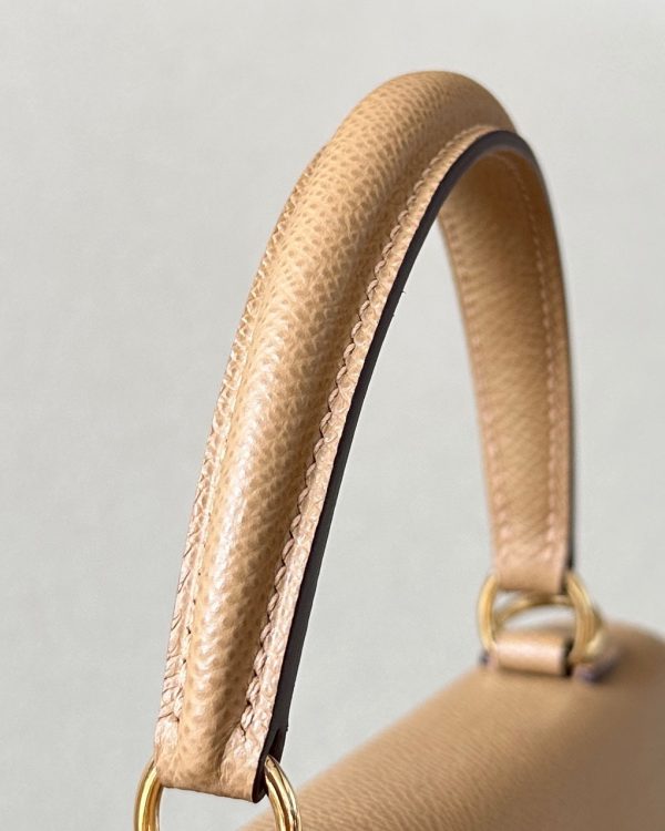 Kelly 25 Epsom Biscuit (4B) Gold Hardware - Image 6