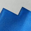 Kelly 25 Epsom Bleu France (71) Gold Hardware - Image 6