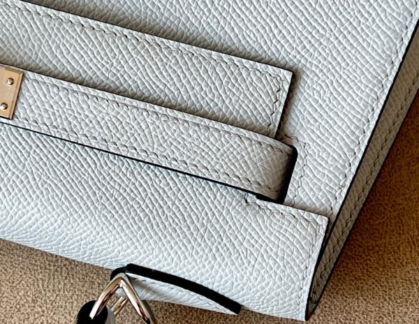 Kelly 25 Epsom Bleu Brume (T0) Palladium Hardware - Image 8