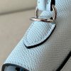Kelly 25 Epsom Bleu Brume (T0) Palladium Hardware - Image 9