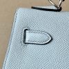 Kelly 25 Epsom Bleu Brume (T0) Palladium Hardware - Image 4