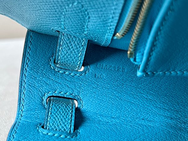 Kelly 25 Epsom Blue de nord (P3) Gold Hardware - Image 7