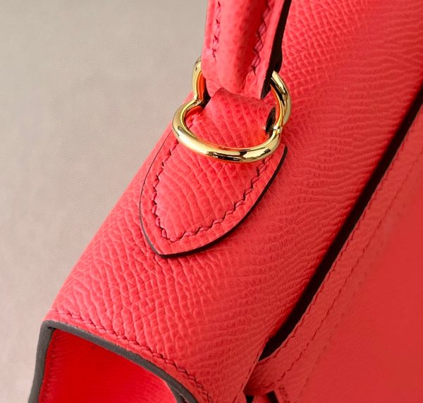 Kelly 25 Epsom Rose Jeipur (T5) Gold Hardware - Image 3