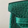 Birkin 35 Shiny Niloticus Crocodile Vert Emeraude 6Q Gold Hardware - Image 5
