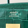 Birkin 35 Shiny Niloticus Crocodile Vert Emeraude 6Q Gold Hardware - Image 7