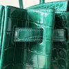 Birkin 35 Shiny Niloticus Crocodile Vert Emeraude 6Q Gold Hardware - Image 2