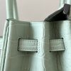 Birkin 25 Matte Alligator Crocodile Menthe Gold Hardware 6U - Image 2