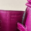 Birkin 25 Shiny Alligator Crocodile Rose Sheherazade Gold Hardware J5 - Image 6