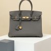 Birkin 30 Togo Etain 8F  Gold Hardware