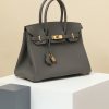 Birkin 30 Togo Etain 8F  Gold Hardware - Image 2