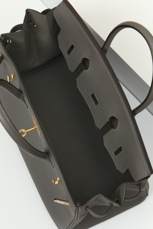 Birkin 30 Togo Etain 8F  Gold Hardware - Image 7