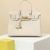 Birkin 30 Togo Craie 10 Gold Hardware