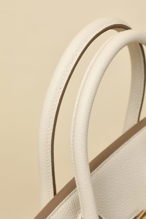 Birkin 30 Togo Craie 10 Gold Hardware - Image 4
