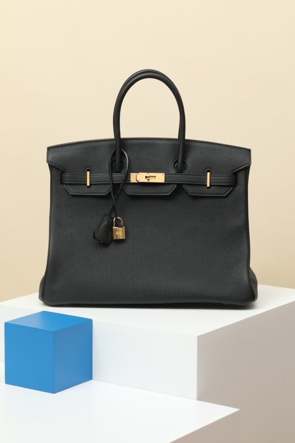 Birkin 35 Togo Black 89 Gold Hardware