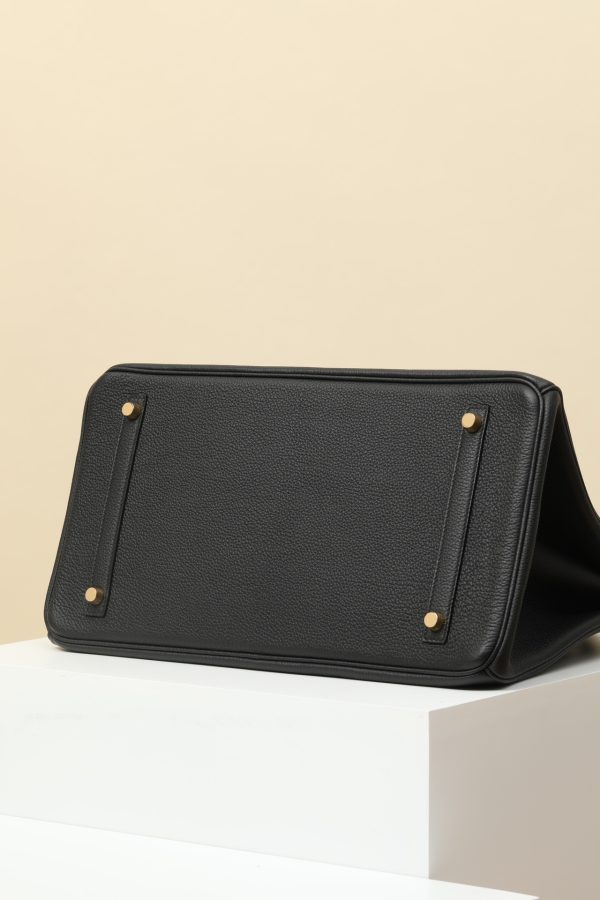 Birkin 35 Togo Black 89 Gold Hardware - Image 6