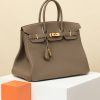 Birkin 35 Togo Etoupe 18 Gold Hardware - Image 2