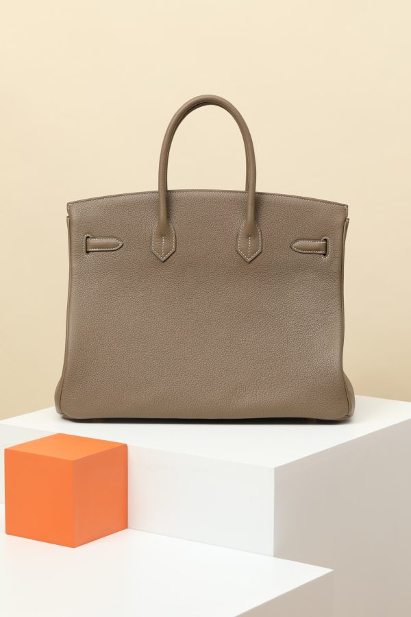 Birkin 35 Togo Etoupe 18 Gold Hardware - Image 3