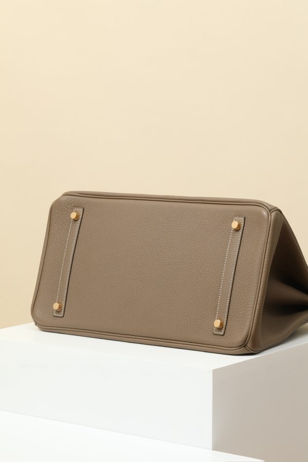 Birkin 35 Togo Etoupe 18 Gold Hardware - Image 6