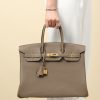 Birkin 35 Togo Etoupe 18 Gold Hardware - Image 9