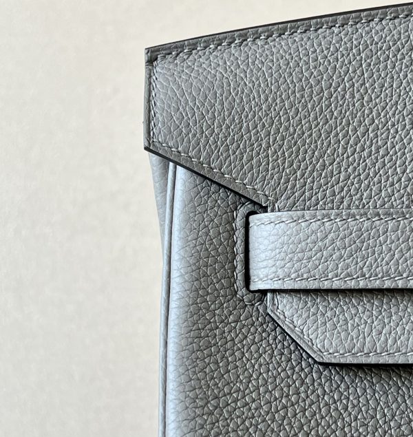 Birkin 35 Togo Gris Meyer 0L Gold Hardware - Image 4