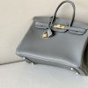 Birkin 35 Togo Gris Meyer 0L Gold Hardware - Image 7