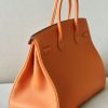 Birkin 35 Togo Orange 93 Gold Hardware - Image 2