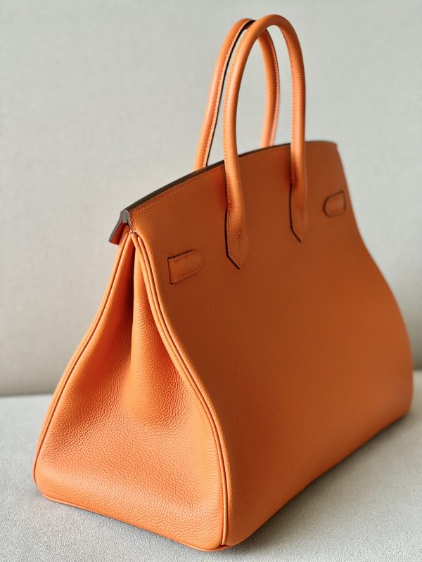 Birkin 35 Togo Orange 93 Gold Hardware - Image 2
