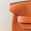 Birkin 35 Togo Orange 93 Gold Hardware - Image 4