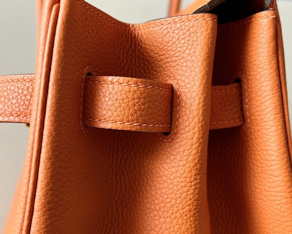Birkin 35 Togo Orange 93 Gold Hardware - Image 7