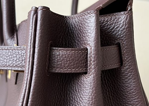 Birkin 30 Togo Rouge Selliere 0G Gold Hardware - Image 7