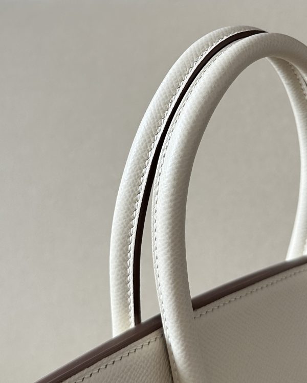 Birkin 30 Craie Epsom 10 Gold Hardware - Image 4