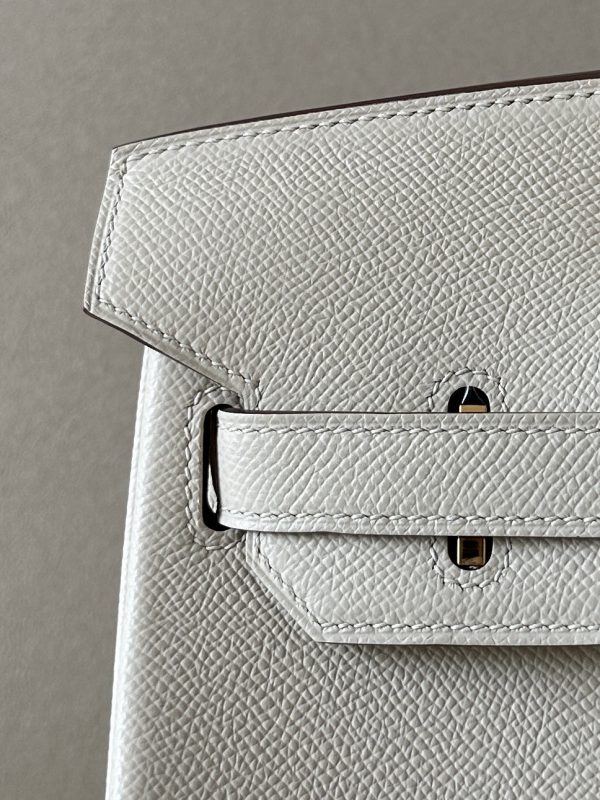 Birkin 30 Craie Epsom 10 Gold Hardware - Image 5