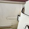 Birkin HSS 25 Mauve Sylvestre X9 And Nata I2 Epsom Gold Hardware - Image 3