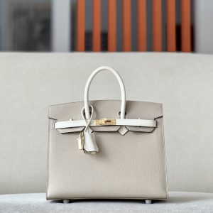Birkin HSS 25 Trench S2 And Nata I2 Epsom Gold Hardware