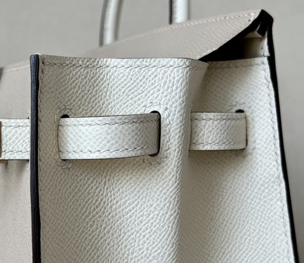 Birkin HSS 25 Trench S2 And Nata I2 Epsom Gold Hardware - Image 4