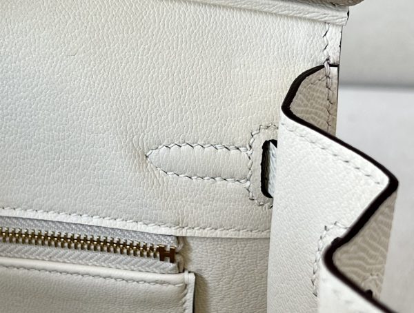 Birkin HSS 25 Trench S2 And Nata I2 Epsom Gold Hardware - Image 5