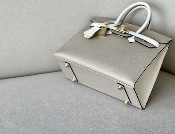 Birkin HSS 25 Trench S2 And Nata I2 Epsom Gold Hardware - Image 9
