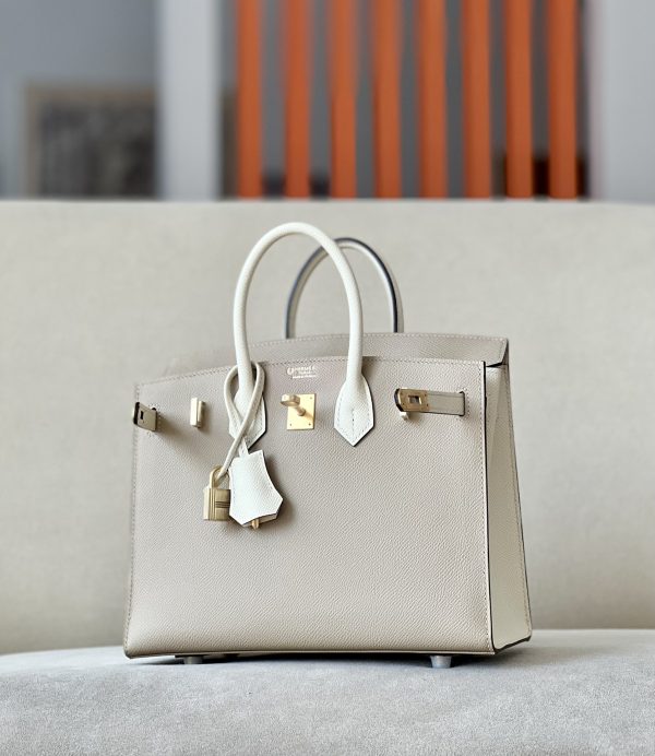 Birkin HSS 25 Trench S2 And Nata I2 Epsom Gold Hardware - Image 10