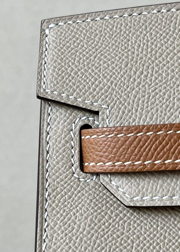 Birkin HSS 25 Trench S2 And Gold 37 Epsom Gold Hardware - Image 7