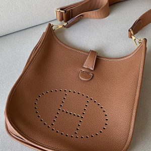 Evelyne PM Clemence Gold 37 Gold Hardware