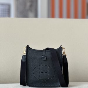 Evelyne TPM Clemence Noir 89 Gold Hardware