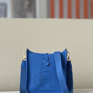 Evelyne TPM Clemence Blue France  71 Gold Hardware