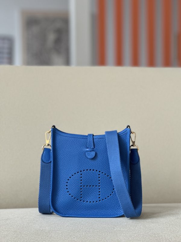 Evelyne TPM Clemence Blue France  71 Gold Hardware