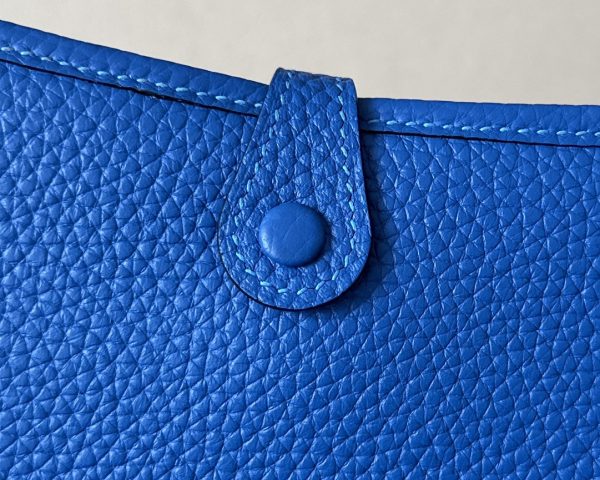 Evelyne TPM Clemence Blue France  71 Gold Hardware - Image 5