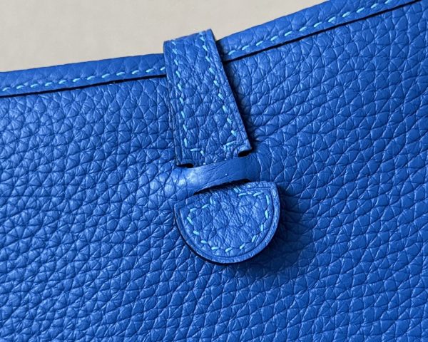 Evelyne TPM Clemence Blue France  71 Gold Hardware - Image 6