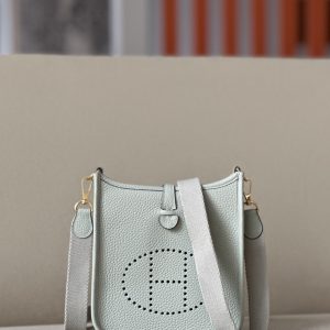 Evelyne TPM Clemence Gris Neve 0W Gold Hardware