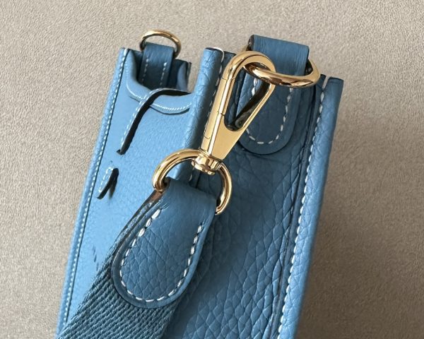 Evelyne TPM Clemence D2 New Blue Jean Gold Hardware - Image 7